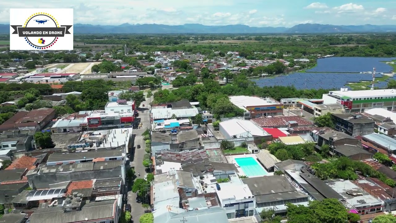 VOLANDO EN DRONE 4K - EL ESPINAL -  TOLIMA -  COLOMBIA