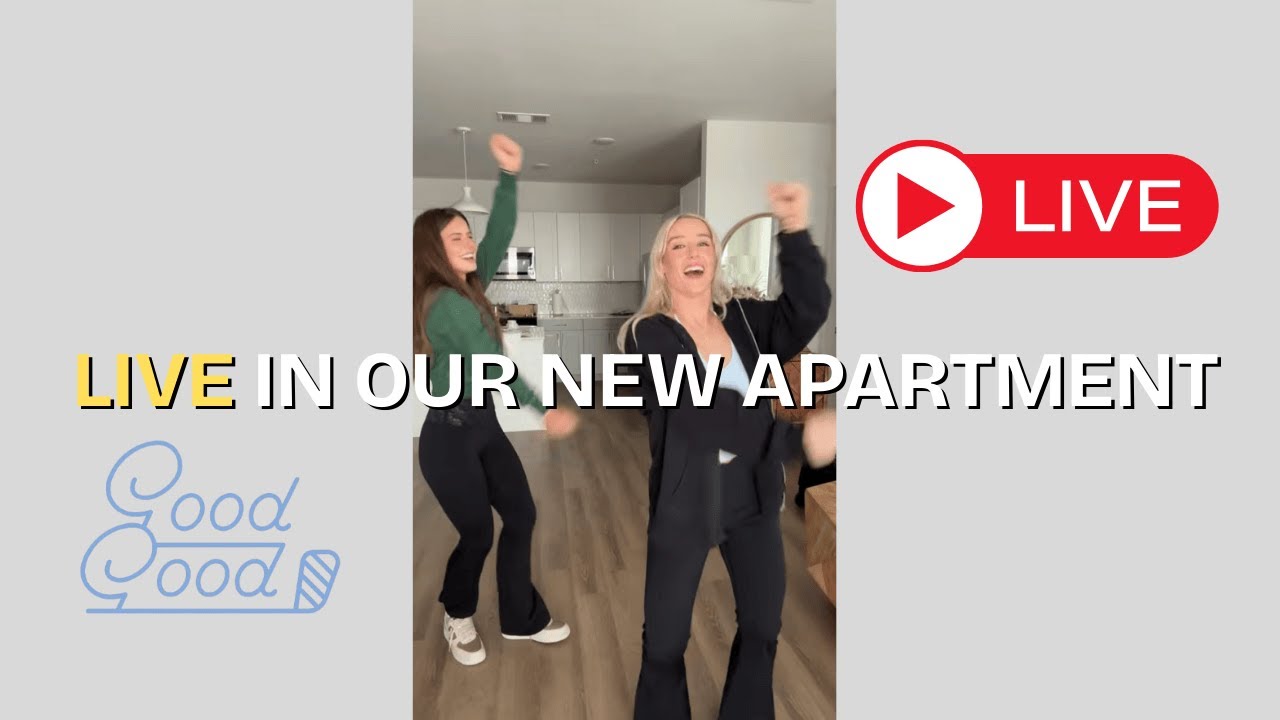Learn a TikTok Dance With Us in our New Dallas Apartment LIVE