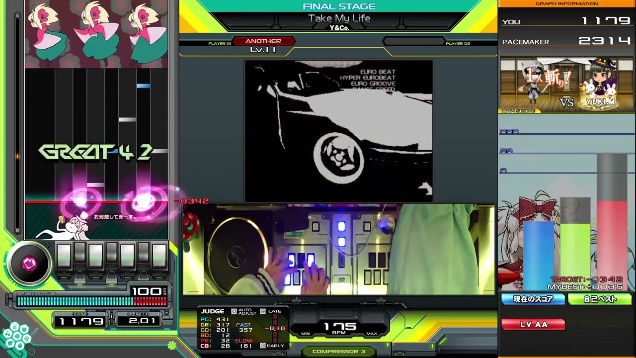 【beatmania IIDX】Take My Life / Y&Co.