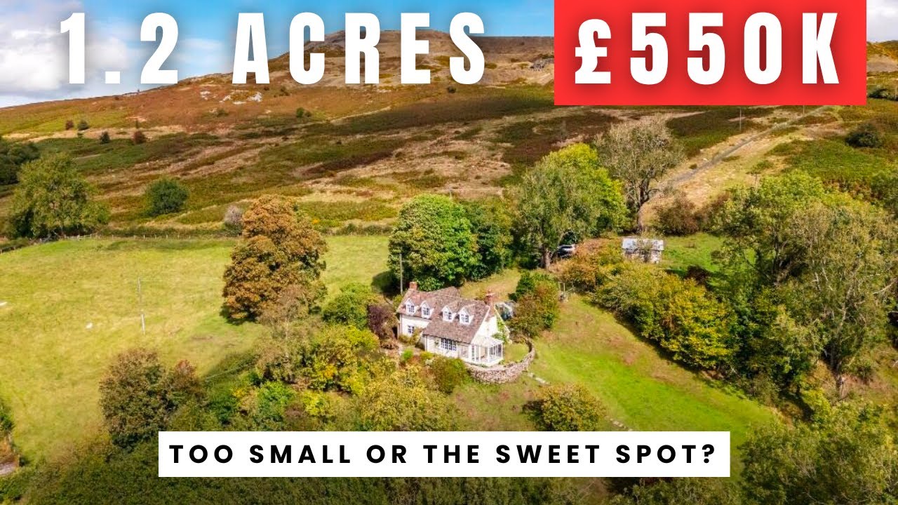 Would You Buy This 1.2 Acre ‘Miniholding’ in the Shropshire Hills for £550K?