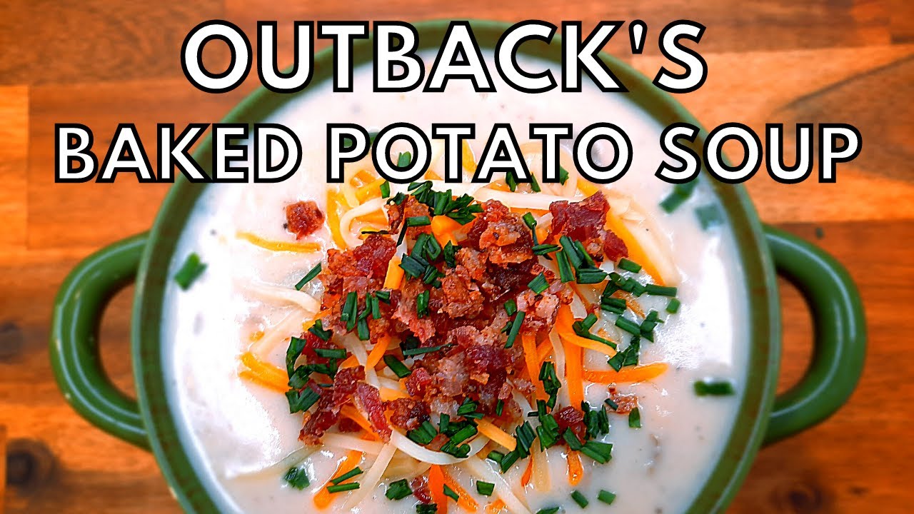 How to make OUTBACK STEAKHOUSE'S | Baked Potato Soup
