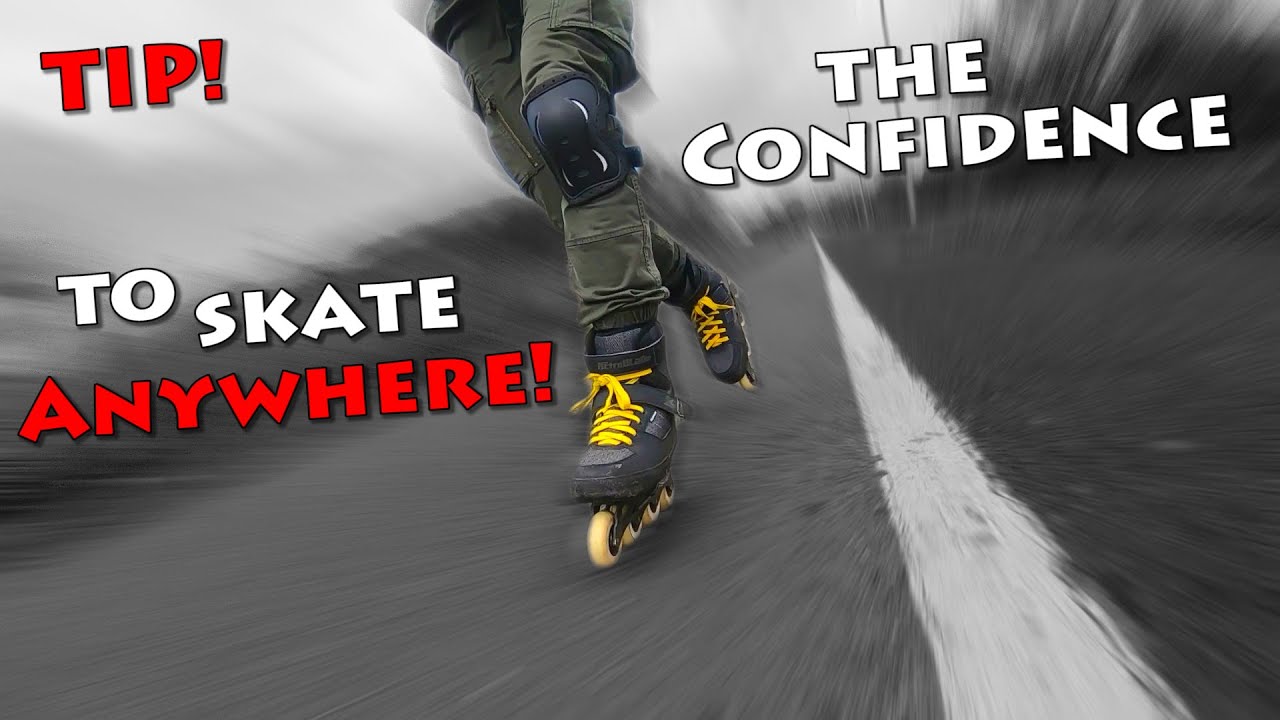 how to inline skate. How to build the confidence to skate anywhere! Plan your skating route.