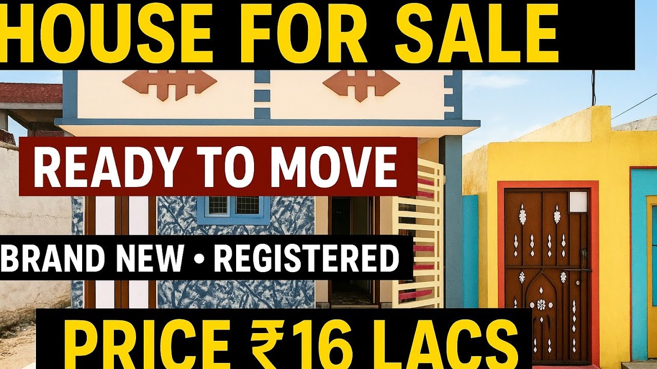House For Sale | Ready To Move | Brand New Registered Assessment Tax Paid 50 SQ Yards