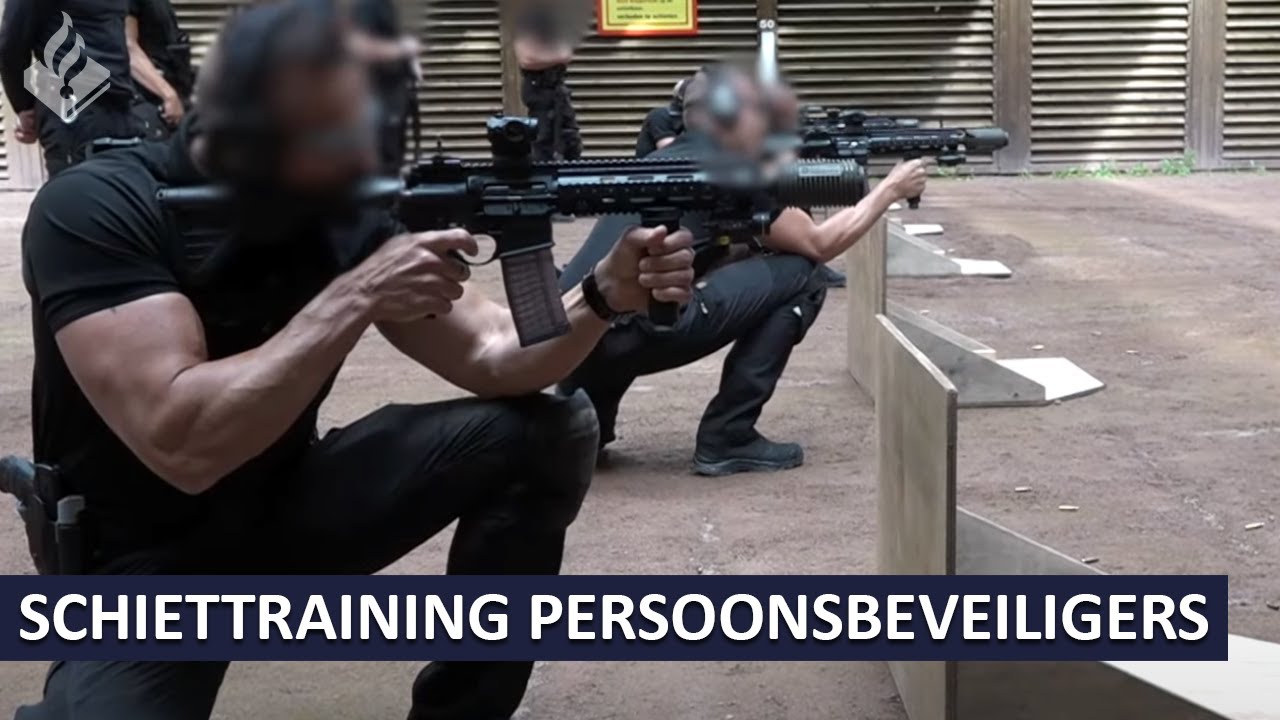 Politie Landelijke Eenheid - Persoonsbeveiligers van de DKDB trainen met de HK416