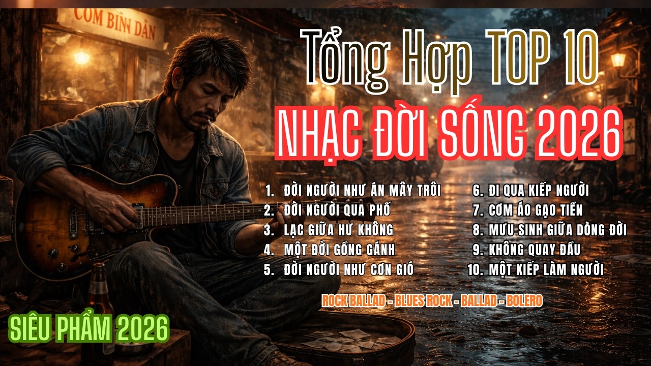 TOP 10 Nhạc Đời Sống, Nhạc Triết Lý Sống Hay Nhất 2026