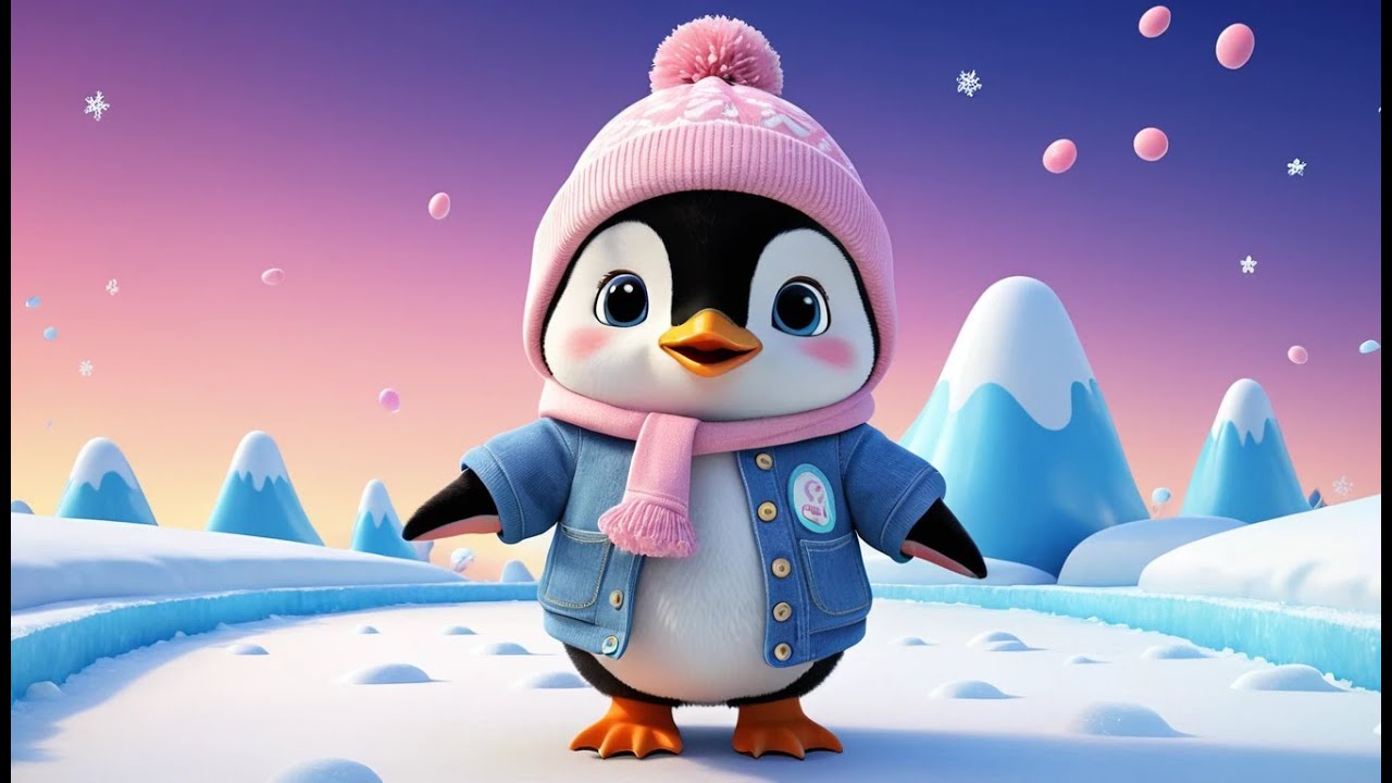 Happy Penguin Numbers | Fun Counting Nursery Rhyme for Kids | Baby Learning Song