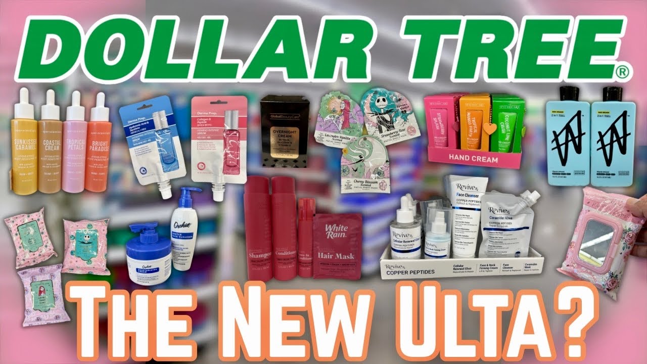 DOLLAR TREE Is the NEW ULTA?! 😳 NEW Beauty Finds Just Dropped! #new #dollartree #shopwithme 