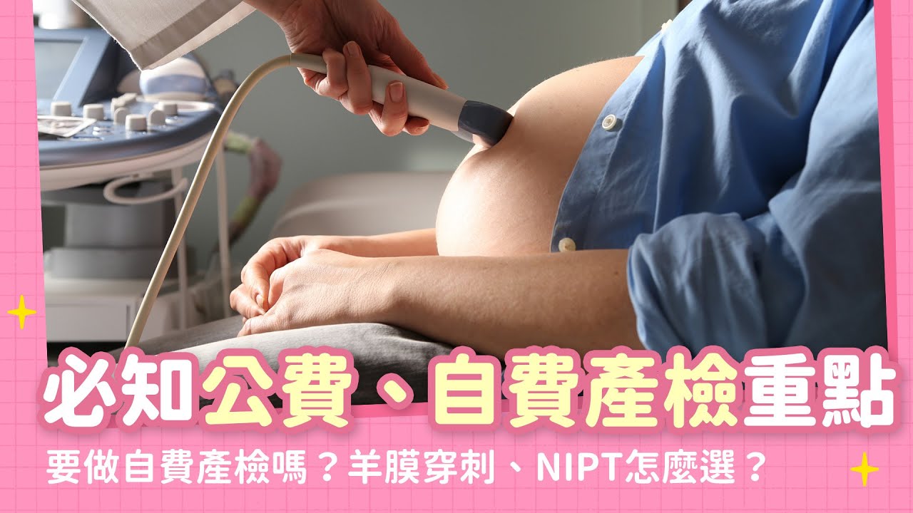懷孕要做幾次產檢？要做羊膜穿刺嗎？公費自費孕期產檢重點一次看｜【新手爸媽育兒100問】EP08
