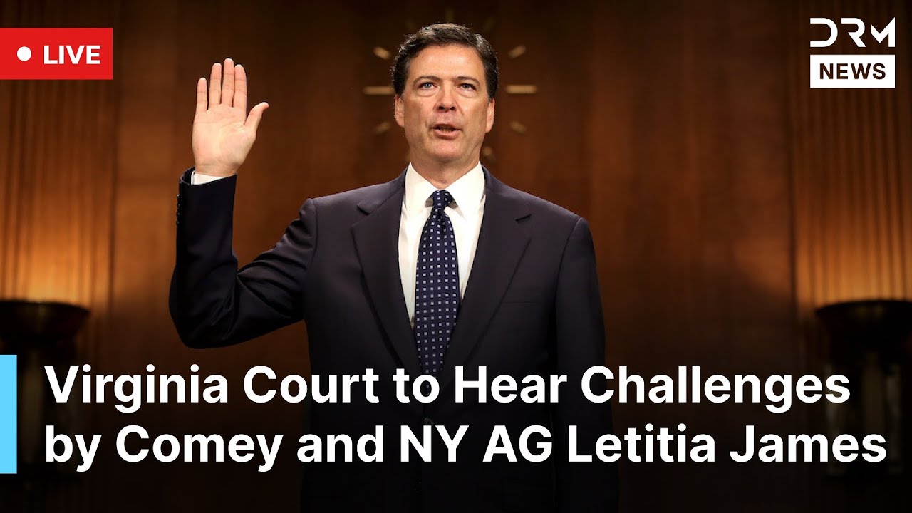 LIVE: Former FBI Director James Comey to Appear in Virginia Court Over Appointment Dispute | AC1N