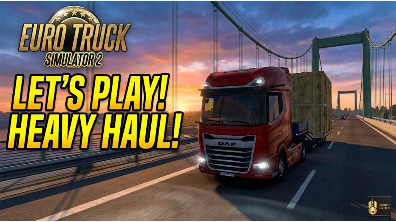 ETS2 Gameplay | DAF XF Heavy Cargo | Cologne to Amsterdam