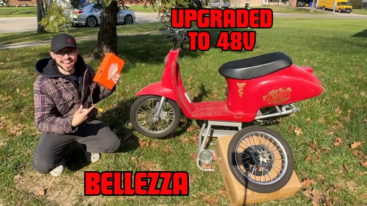 Razor Bellezza 48v OverVolt Kit | Jordy Builds