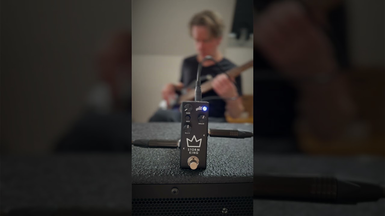 First notes with the AGUILAR STORM KING