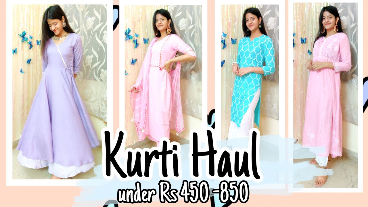 ||Meesho Designer kurti Set Tryon Haul || Rs 450-850| Affordable Kurti| Review #kurtiset#Meesho