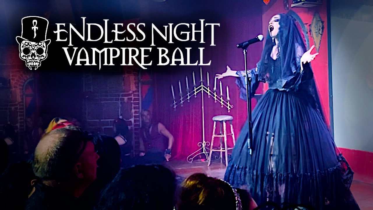 Performing Phantom of the Opera (as a one woman duet) at the Tampa Endless Night Vampire Ball 🧛‍♂️