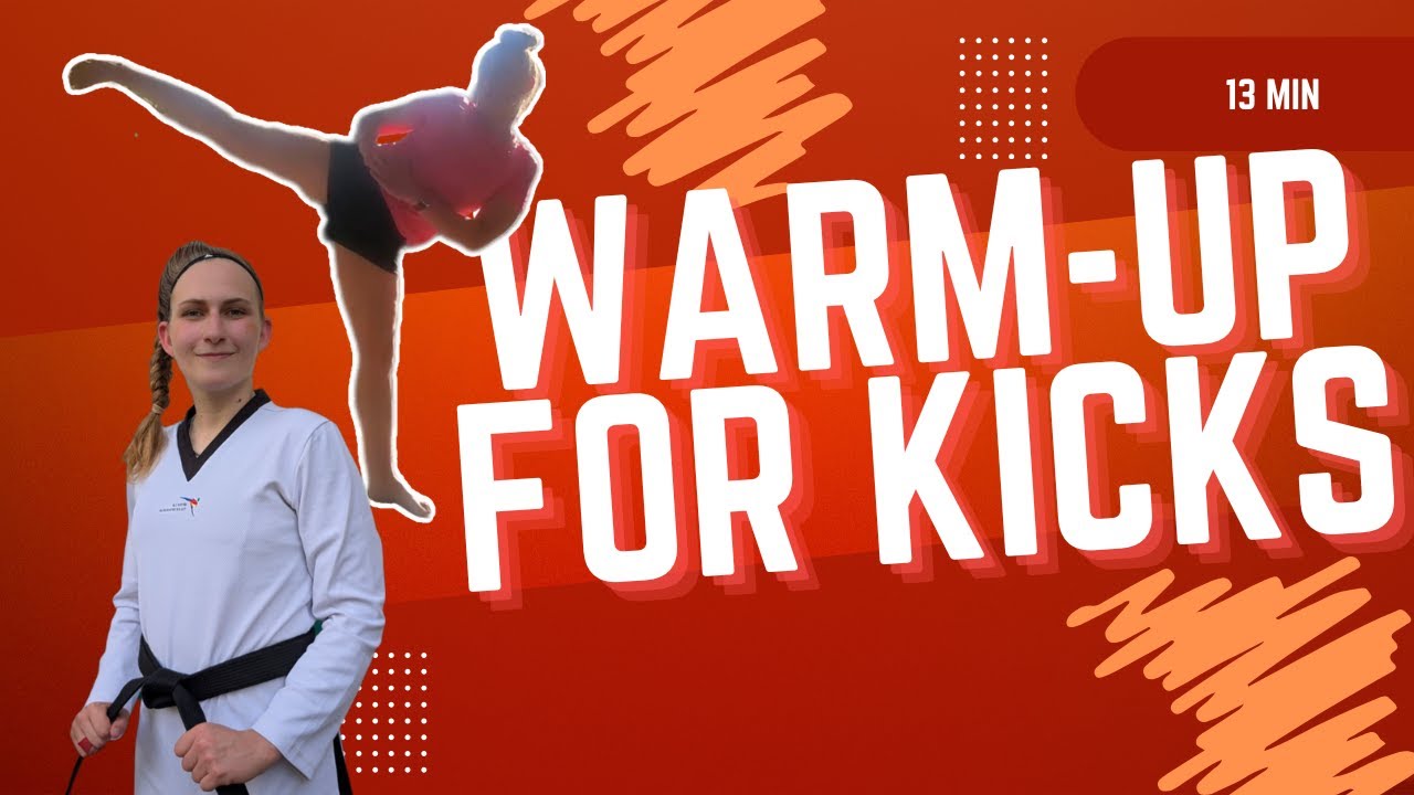 13 Min Taekwondo Warm-Up Routine | Smoother & More Powerful Kicks (Music Only)