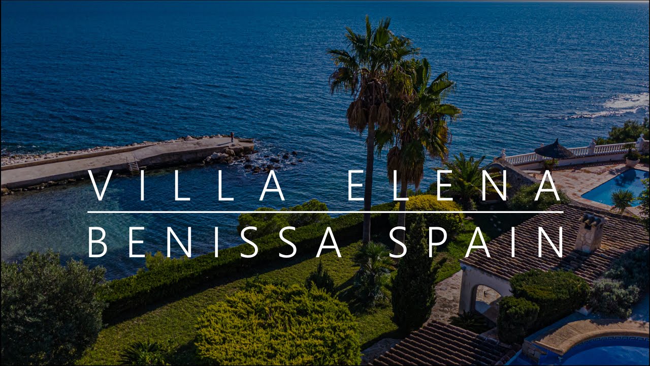 Pretty Villa in the 1st line Benissa, Costa Blanca, Spain