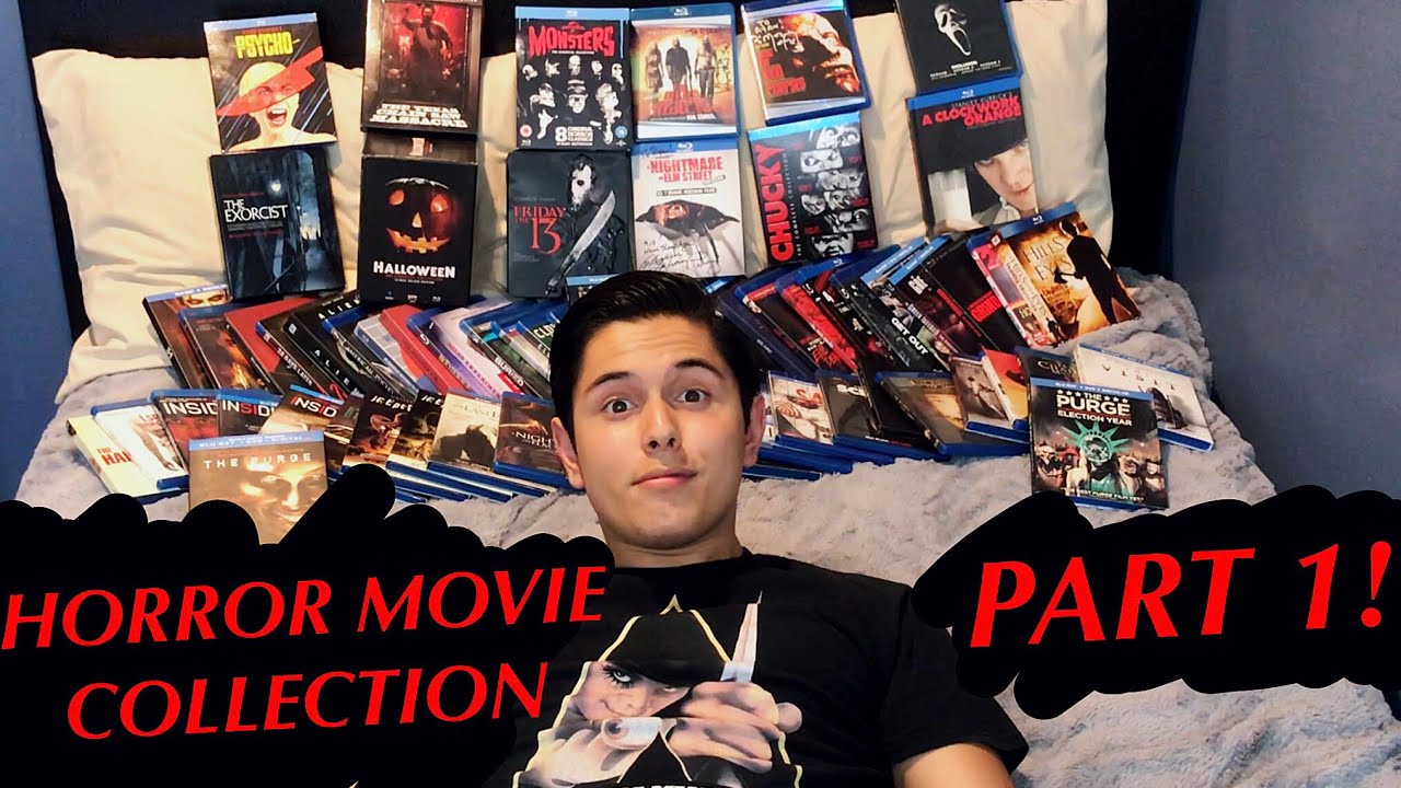 ASMR HORROR MOVIE COLLECTION! PART 1! (Collectors Items & Whispering!)