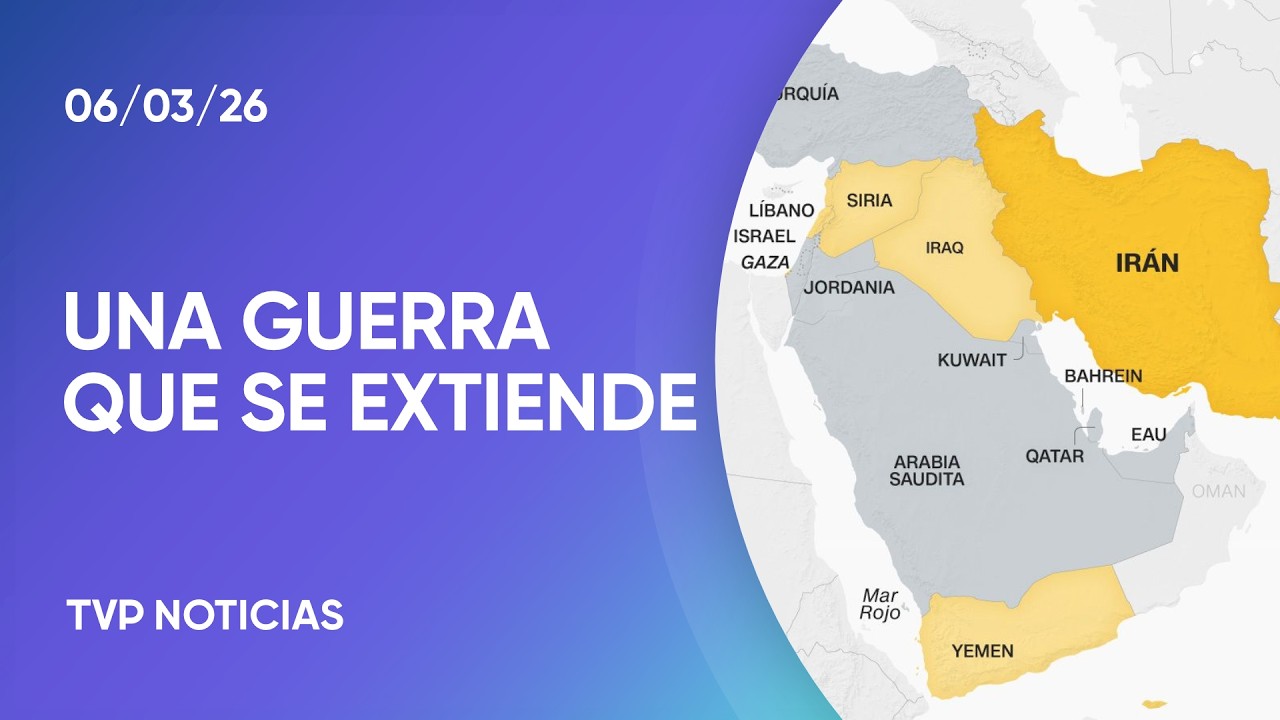 El mapa de la guerra en Medio Oriente