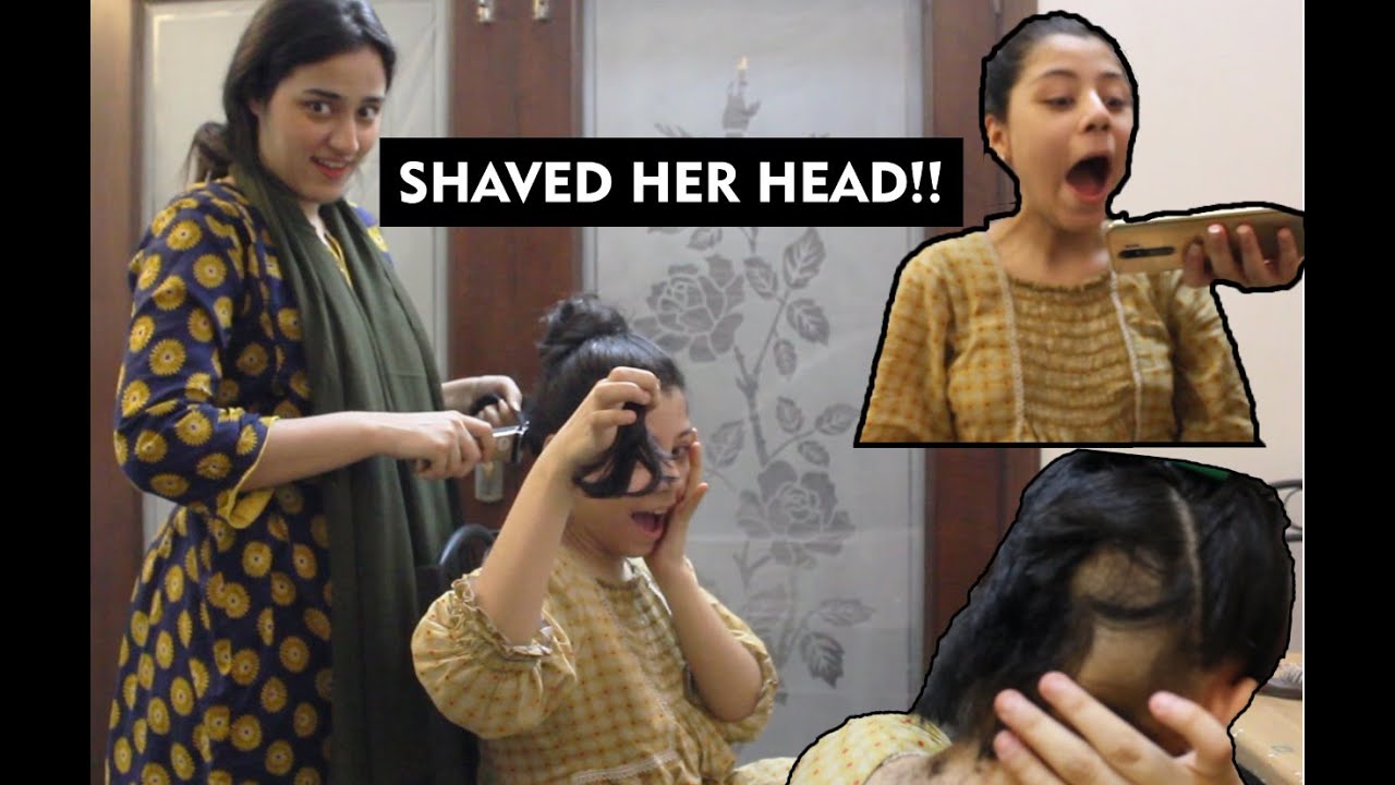 We SHAVED her head off || summer undercut ||