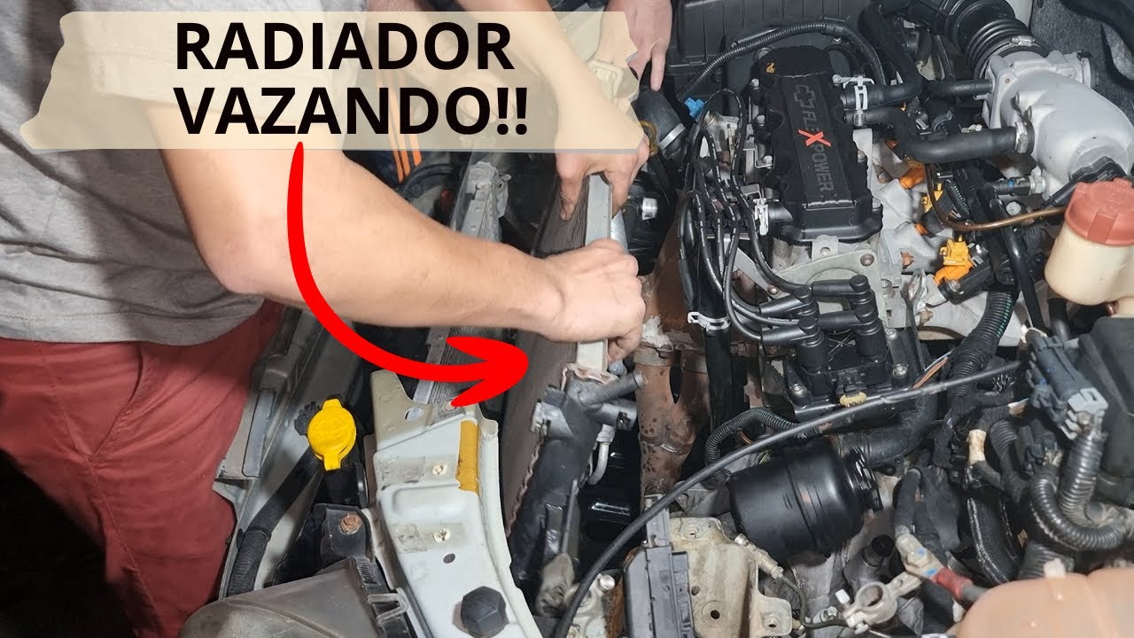 COMO TROCAR O RADIADOR DO VECTRA ELEGANCE?! 🔥