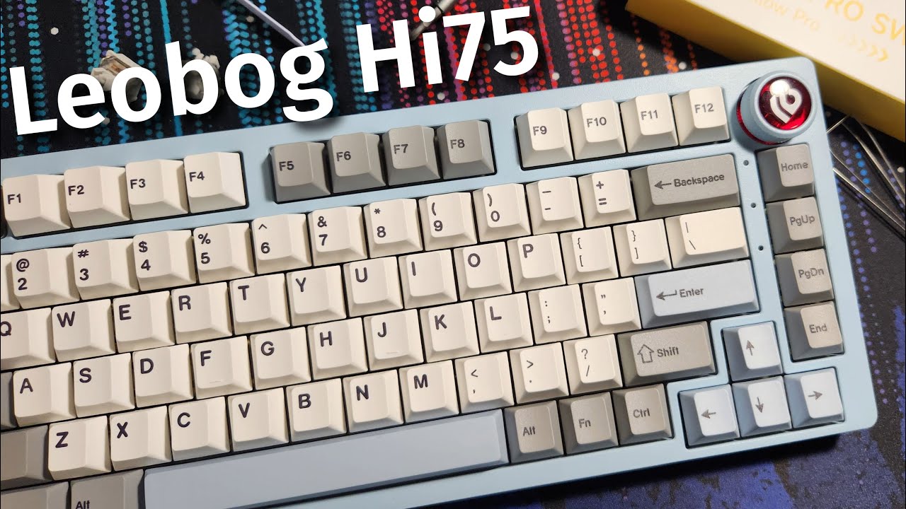 leobog hi75 unboxing & build ☽ akko v3 cream yellow pro