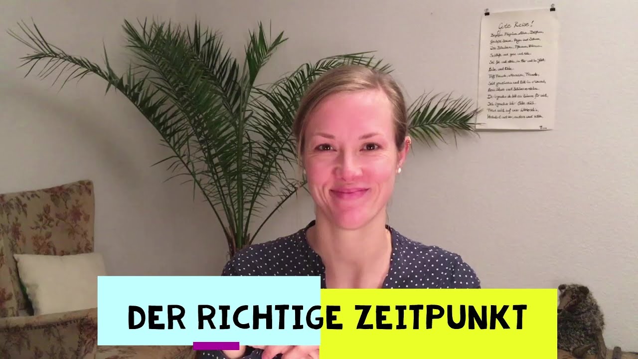 Der richtige Zeitpunkt f&uuml;rs erste Mal
