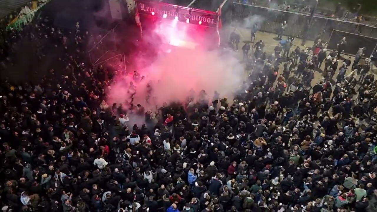 DJ Panic & MC Allee @ Legioenzaal Outdoor (17 maart 2022) - Feyenoord - Partizan