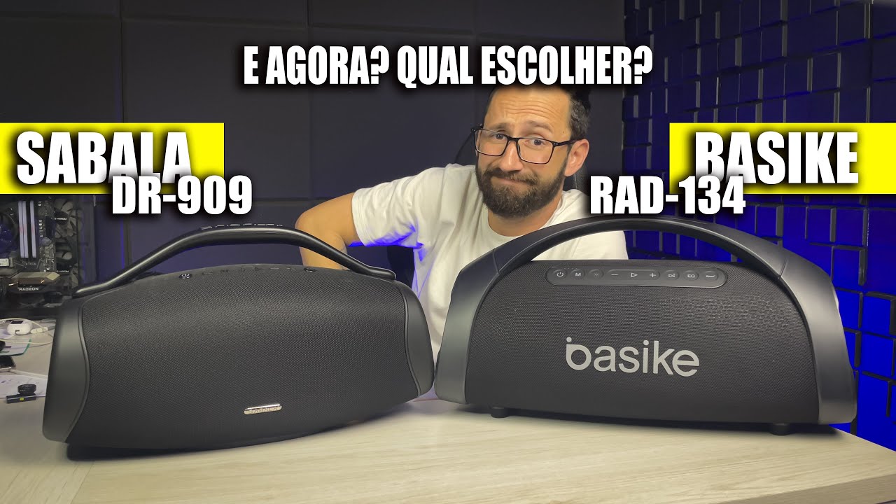 Eita Que Pega! Sabala DR-909 vs Basike BA-RAD 134 Veja Agora!