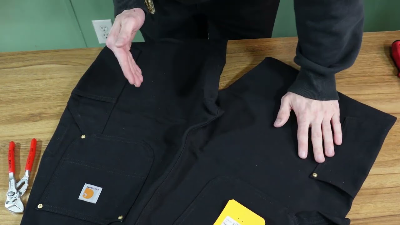 Брюки Carhartt с двойными коленями и передом. Качество Carhartts определяется страной происхожден...