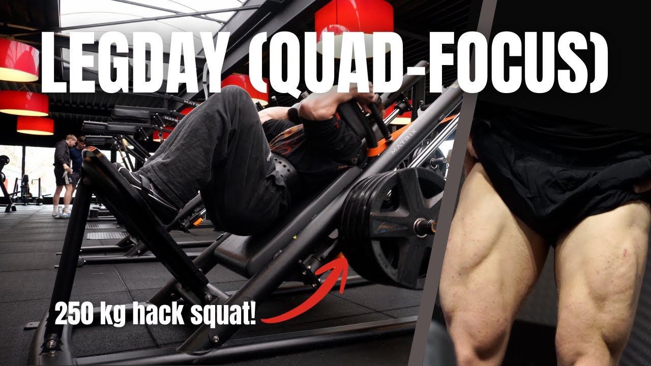 QUAD FOCUSSED LEGDAY (QUAD STRIATIONS?)