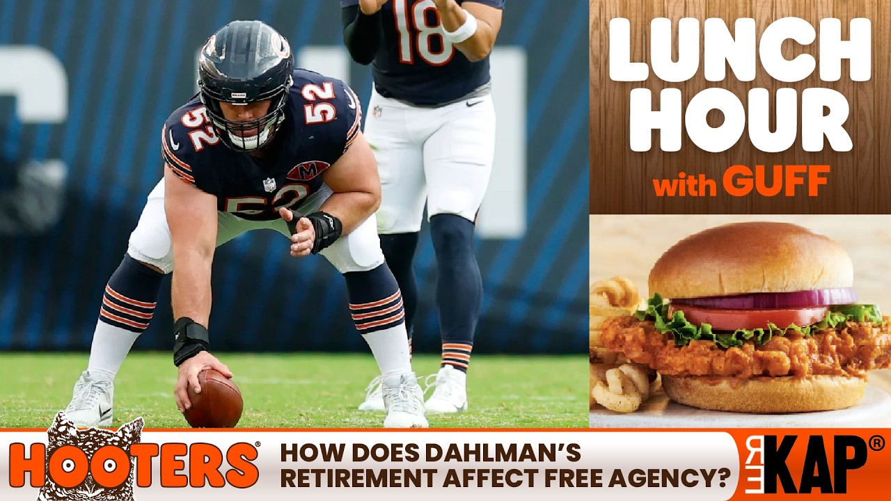 🍔 REKAP ® Lunch Hour: How does Drew Dalman's sudden retirement change Bears free agency?