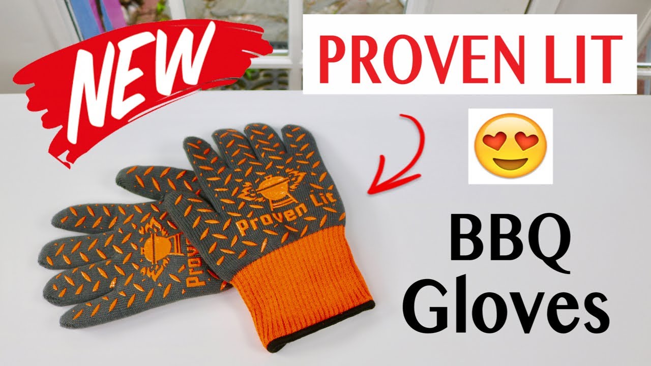 Proven Lit ❤️ Heat Resistant BBQ Cooking Gloves  - Review ✅