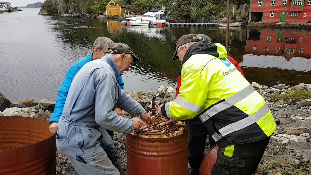 Tjærebrenning - Austevoll Kystlag 2019