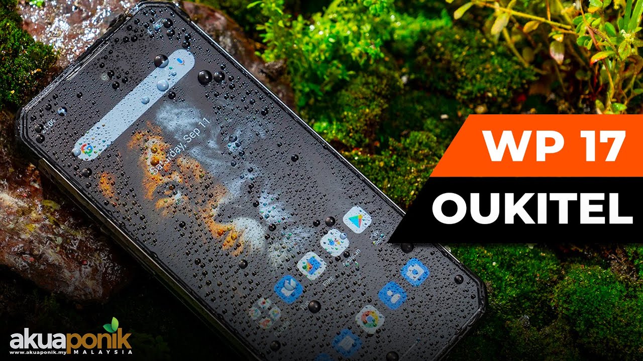 OUKITEL WP17 Rugged Phone | 8GB RAM + 128GB ROM | 64MP + 20MP Night Vision Camera | HARGA RM 8XX.XX