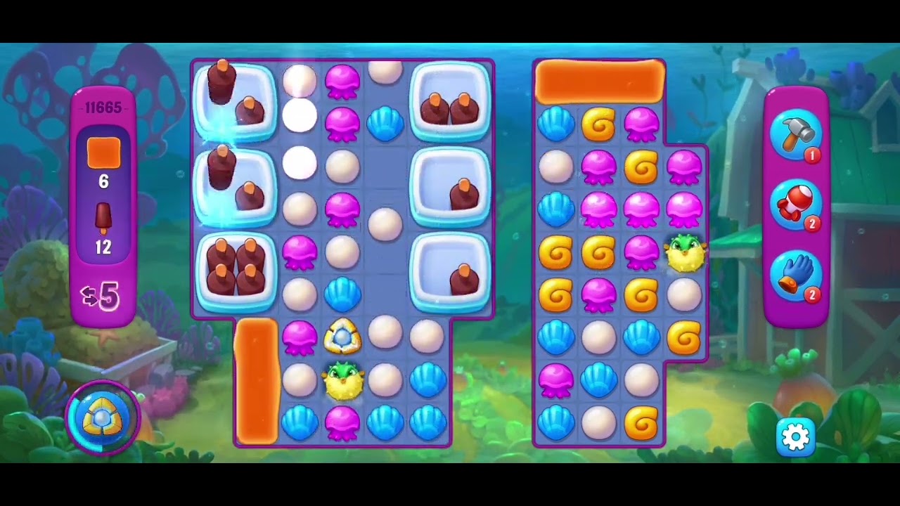 Fishdom 11665 Super Hard Level - NO 💣🧨💥