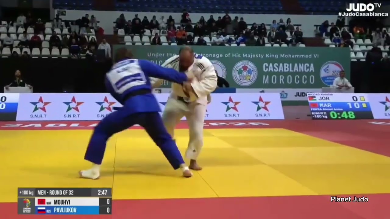 Brahim MOUHYI 🇲🇦 🆚️ Andzhei PAVLIUKOV 🇷🇺 | 1/16финала/+100кг Кубок Африки Касабланка 2026