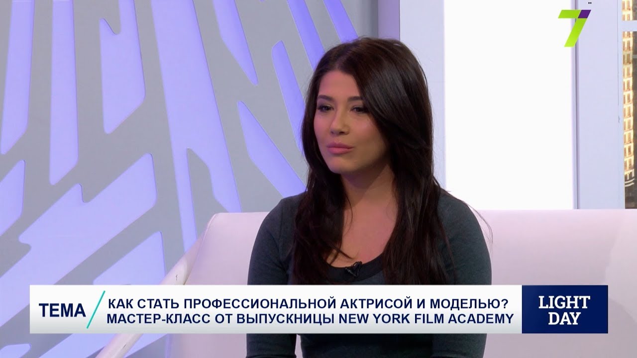 Как стать профессиональной актрисой и моделью? Мастер-класс от выпускницы New York Film Academy