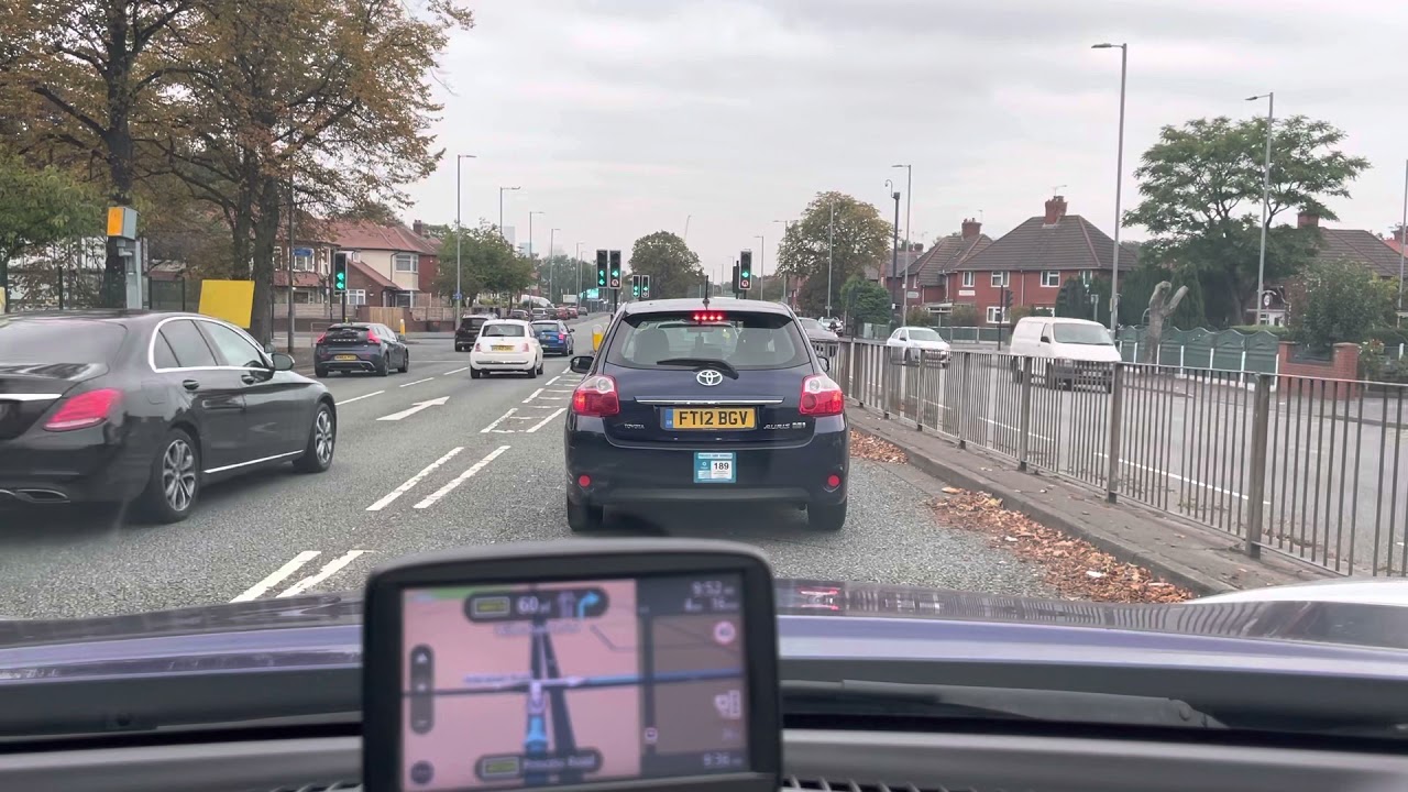 9- West Didsbury test route real lesson (updated 2025)
