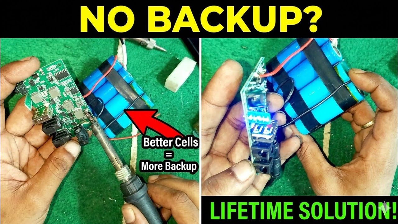 how to fix router mini ups? #repair #miniups #routerups #diyelectronics #fixminiups 