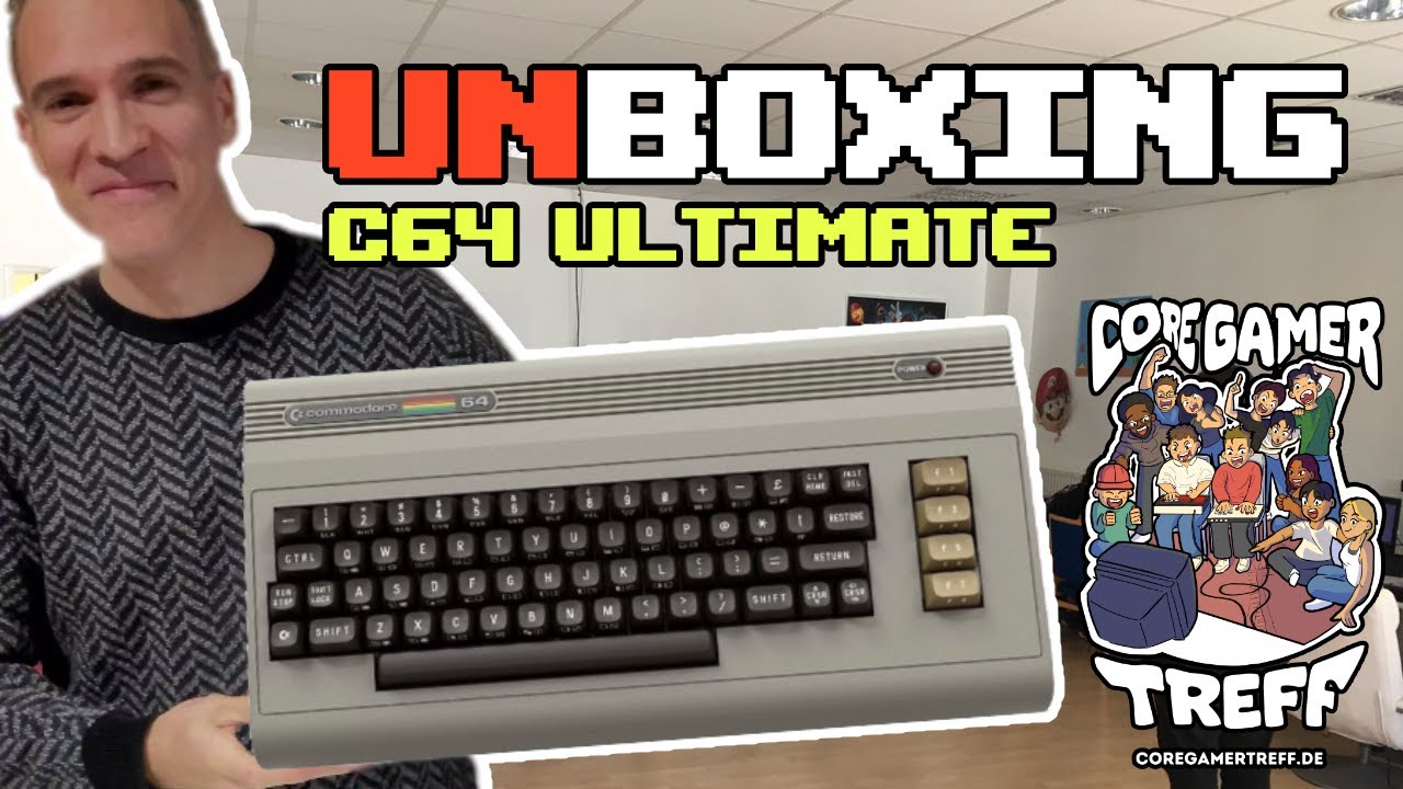 **NEUHEIT** C64 Ultimate UNBOXING | Coregamertreff Highlights