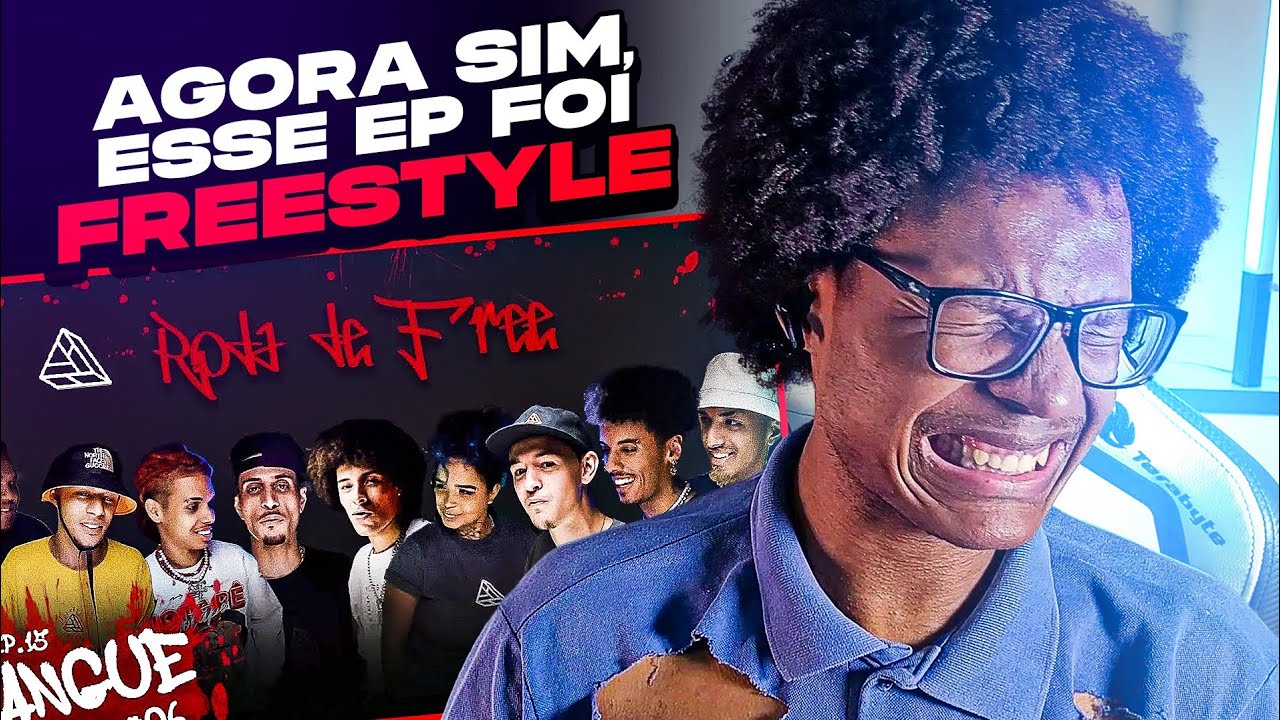 RODA DE FREESTYLE - EP.15: SANGUE#06 | React [Jotapê, Barreto, Guri, Magrão, Levinsk...]