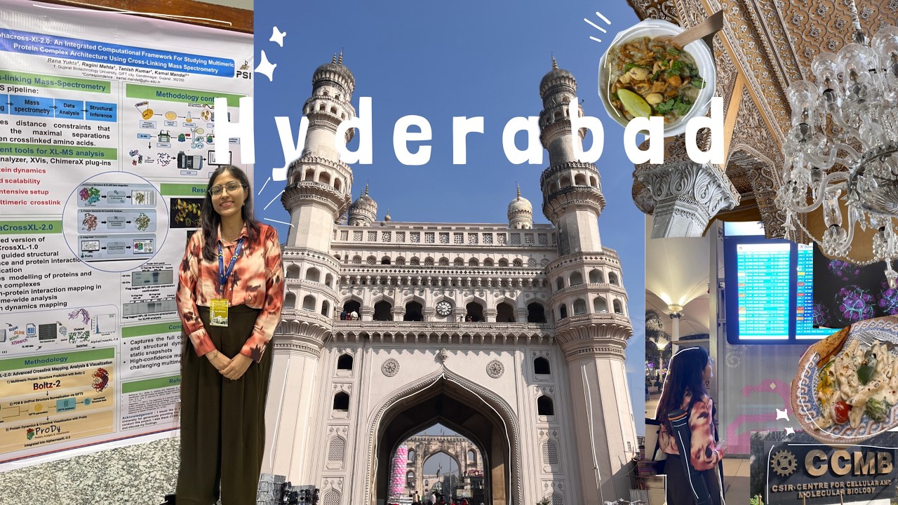 Hyderabad Vlog!✨ | Conference | Hyderabad city💖