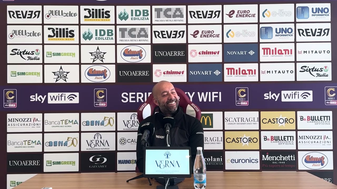 🎙️| Conferenza pre Arezzo-Ascoli di Mister Bucchi