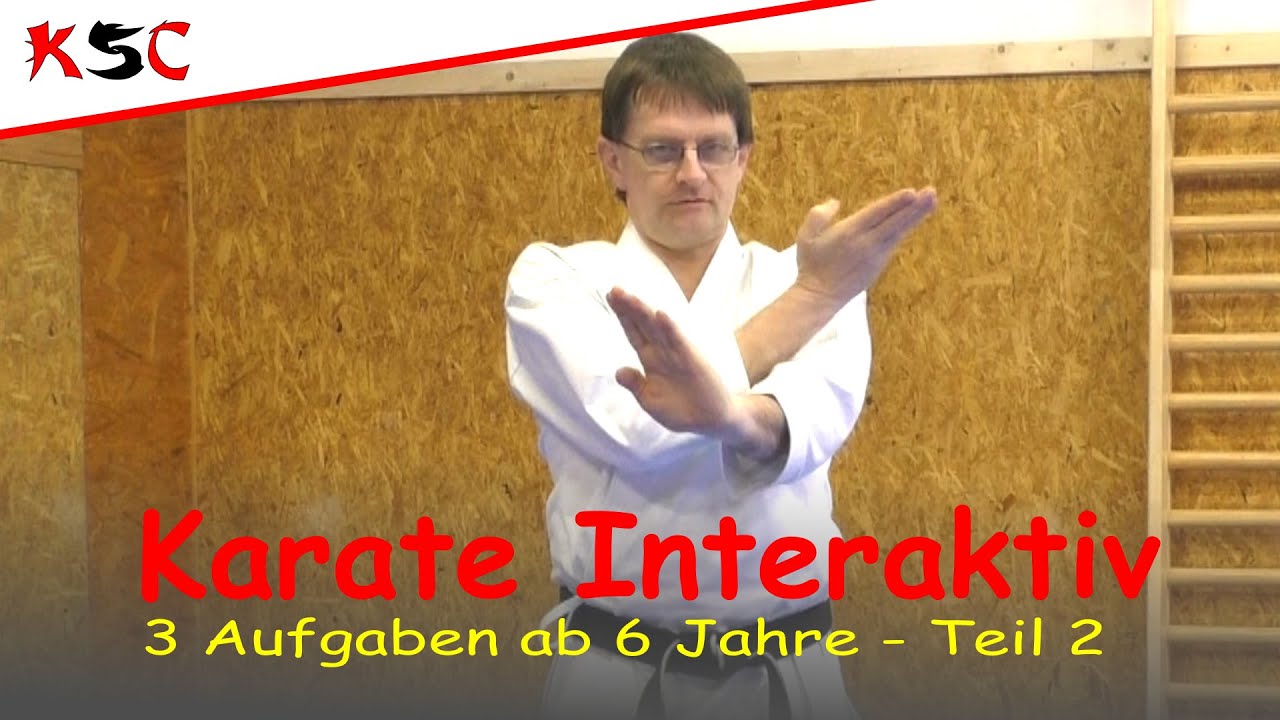 Karate Interaktiv für Kinder ab 6 - Teil 2. Spass für die ganze Familie.