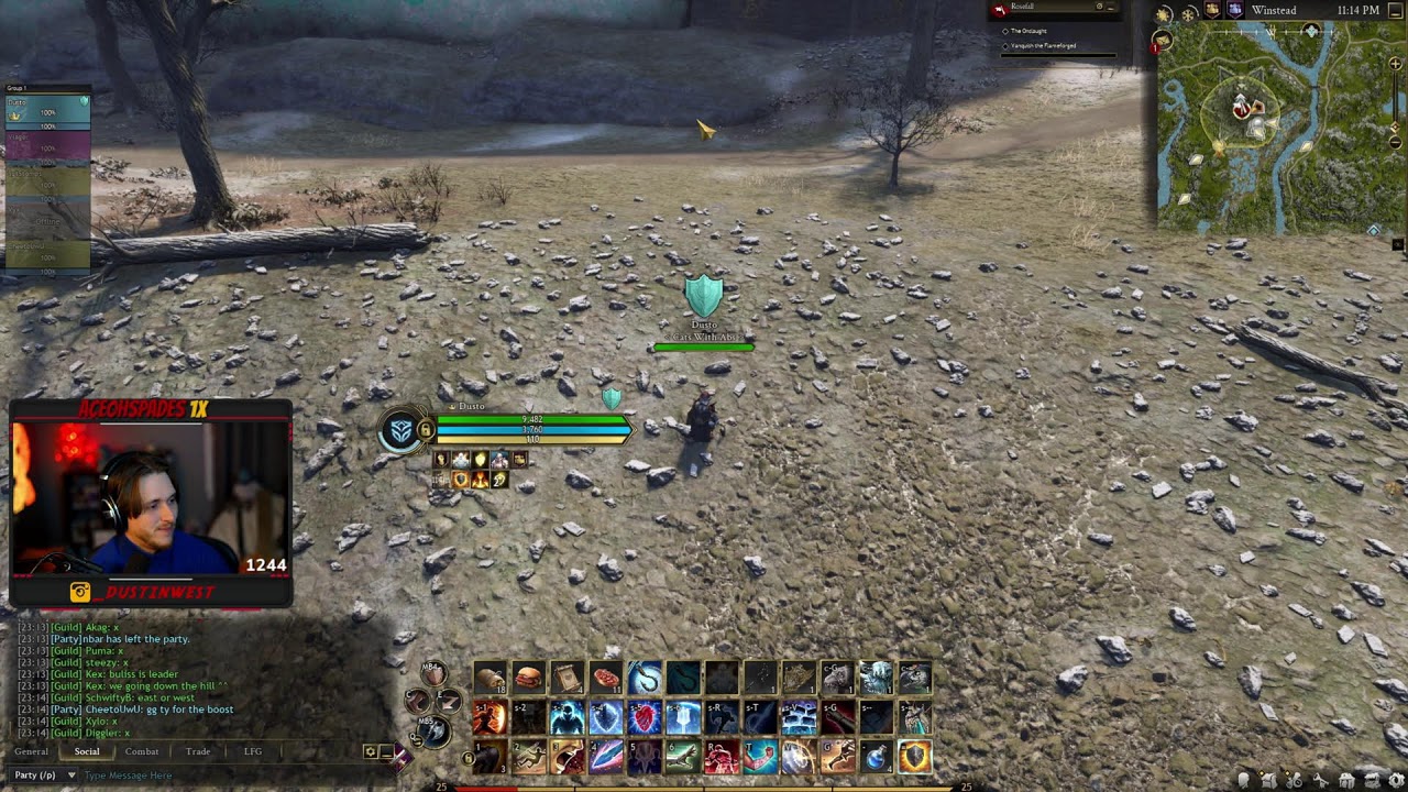 Ashes of Creation Early Access | WORLD BOSSES + SIEGE | DustyWhy on Twitch
