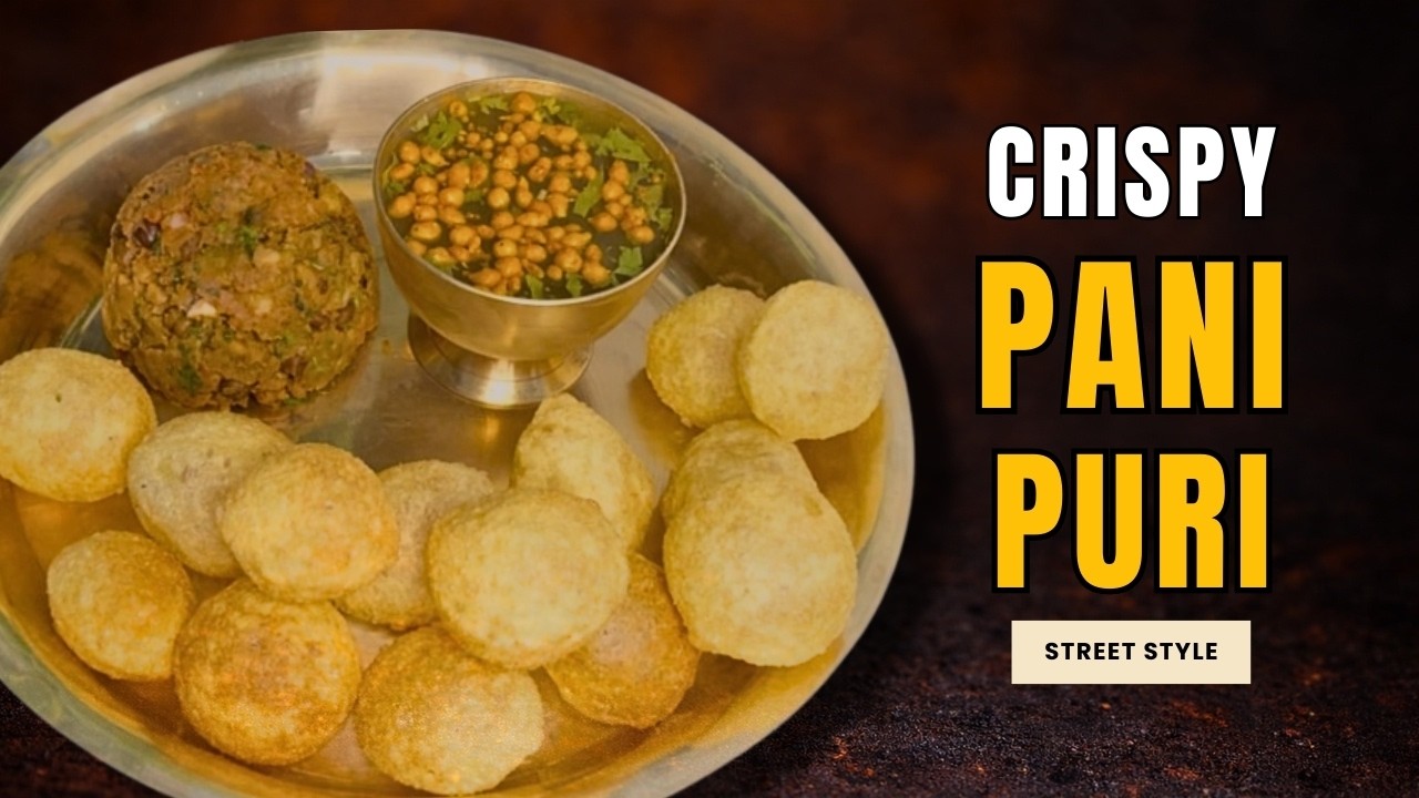 How To Make Pani Puri Recipe at home | Pani Puri Recipe