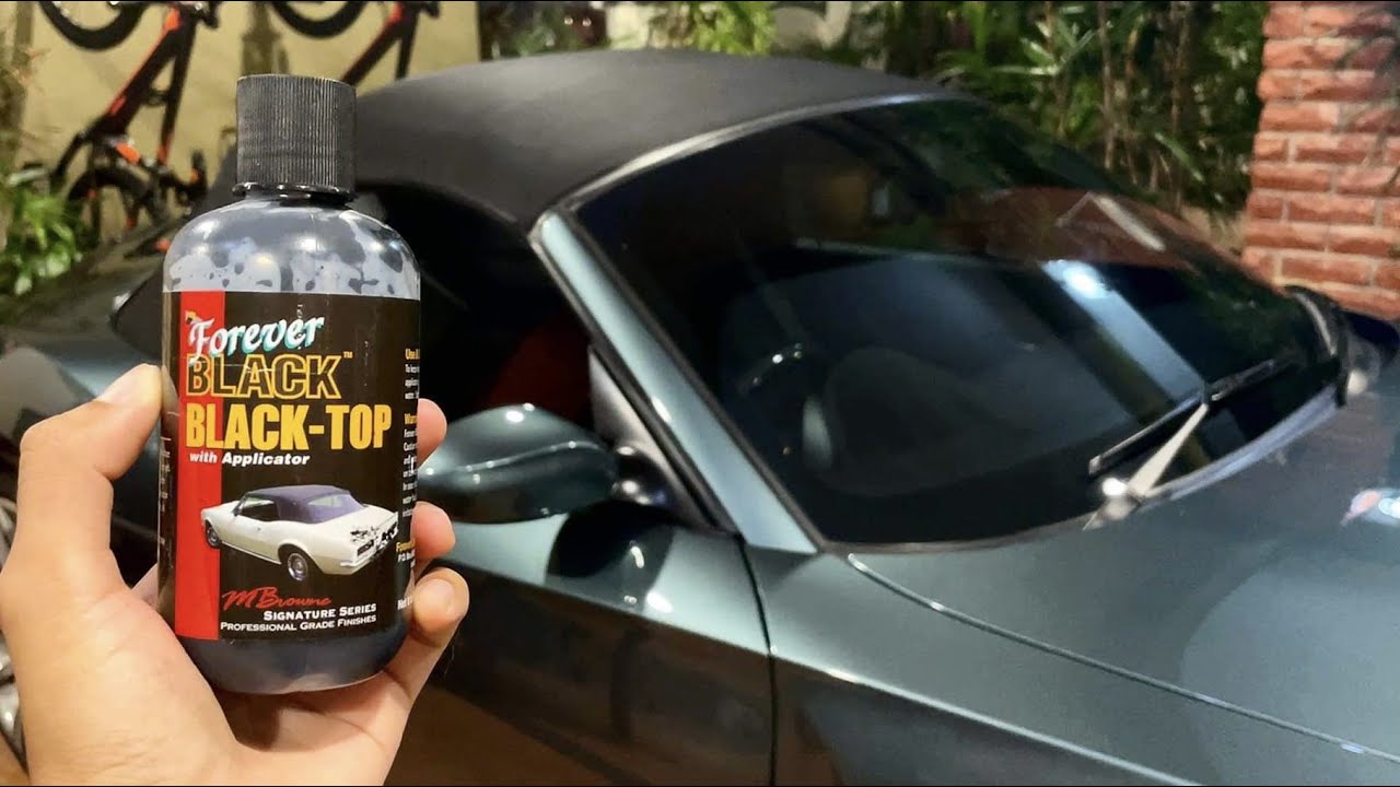 Testing the FOREVER BLACK BLACK-TOP on my BMW Z4 ~ Car wash