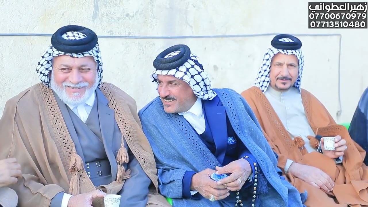 حفل زفاف نجل الشيخ أبو زين الحميداوي بحضور وجهاء وشيوخ العراق