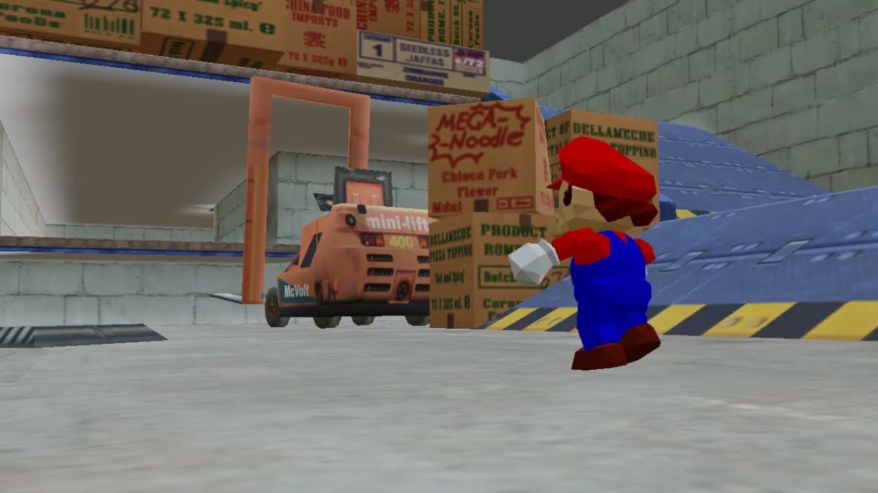 Mario Goes To Supermarket 1