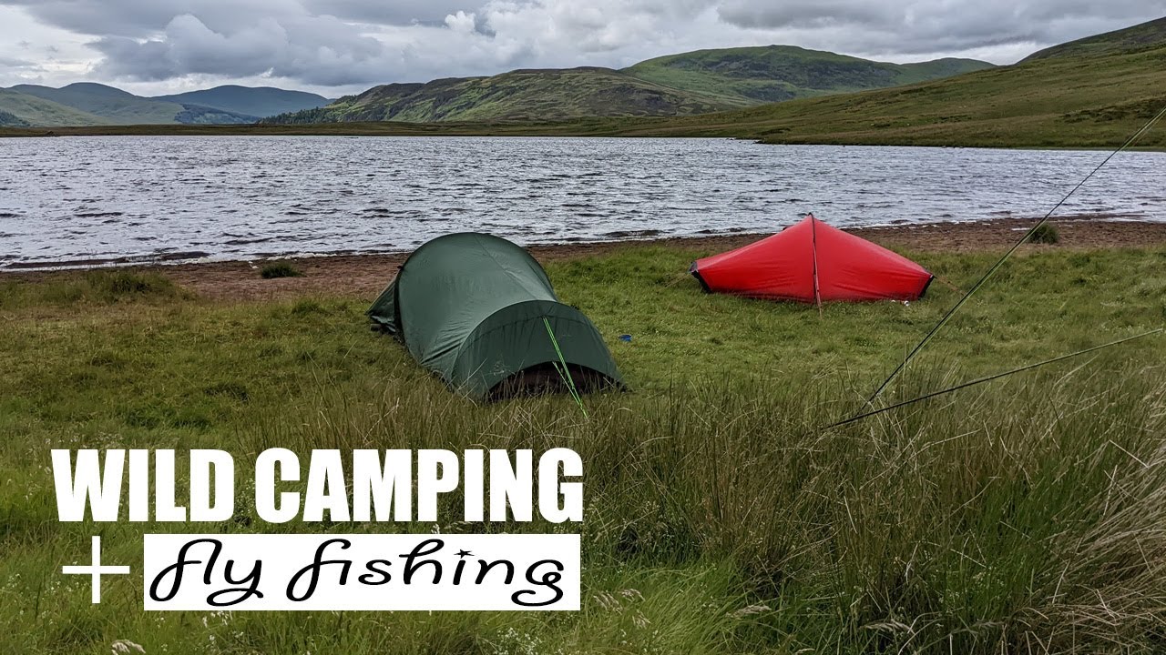 Wild camping in the rain